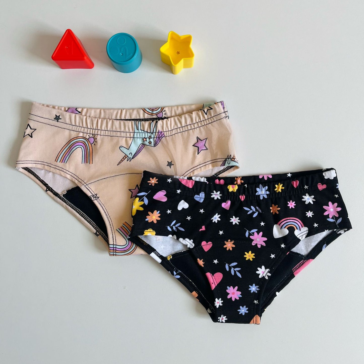 2 Panties Absorbentes Niñas