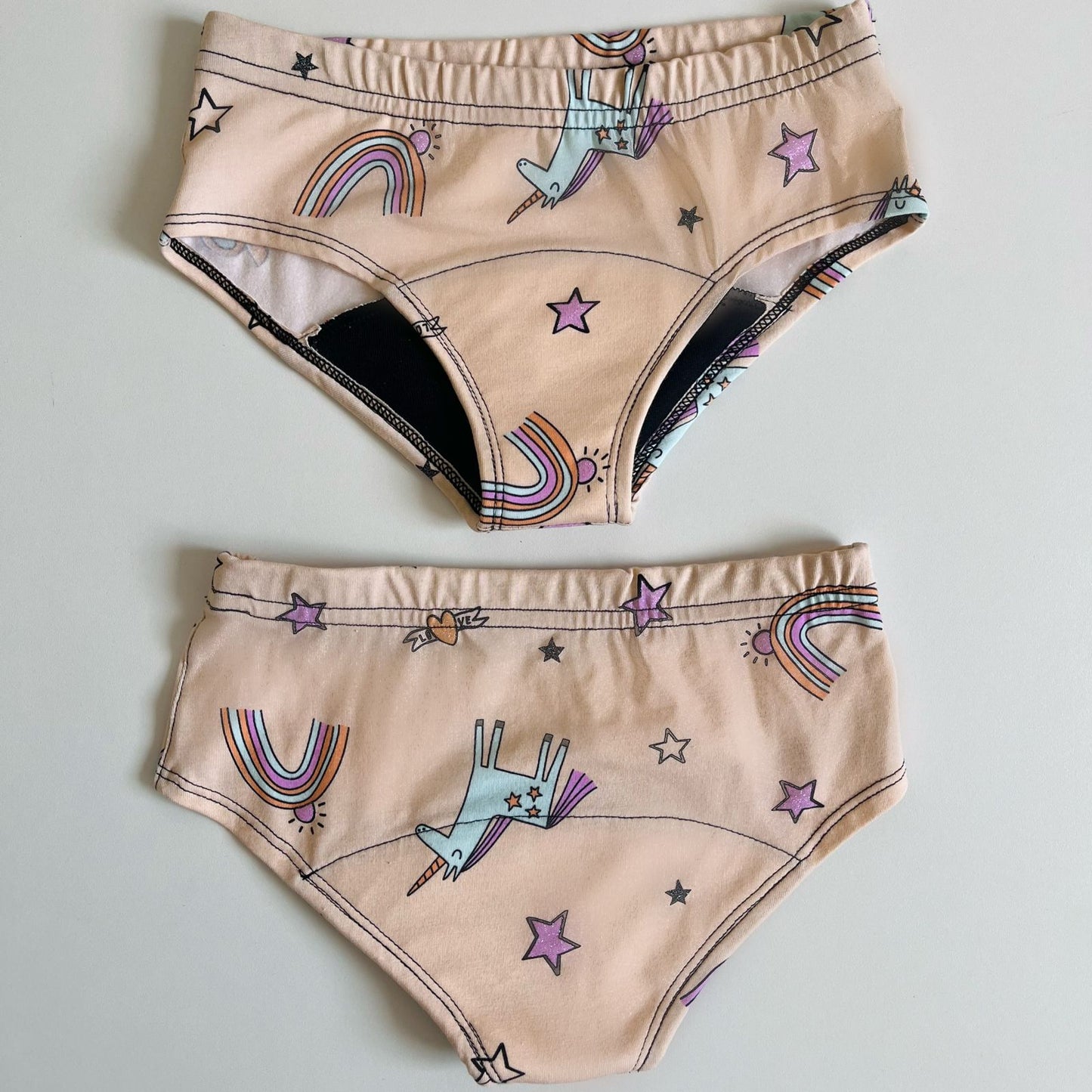 2 Panties Absorbentes Niñas